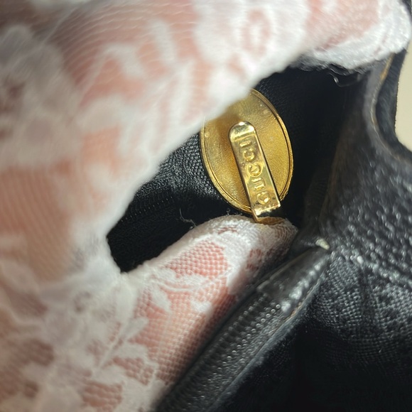 Gucci Diana Large Tote with Bamboo Handles Vintage Suede & Leather - Picture 10 of 16